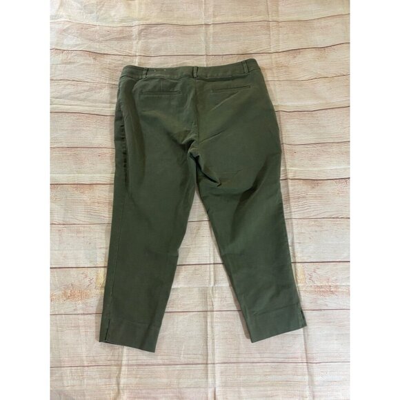 Loft Plus Women's Olive Green Marissa The Riviera Pant - 16 - Picture 12 of 14